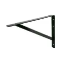 Ménsula de acero reforzada 10 x 16" Negro  | Fiero