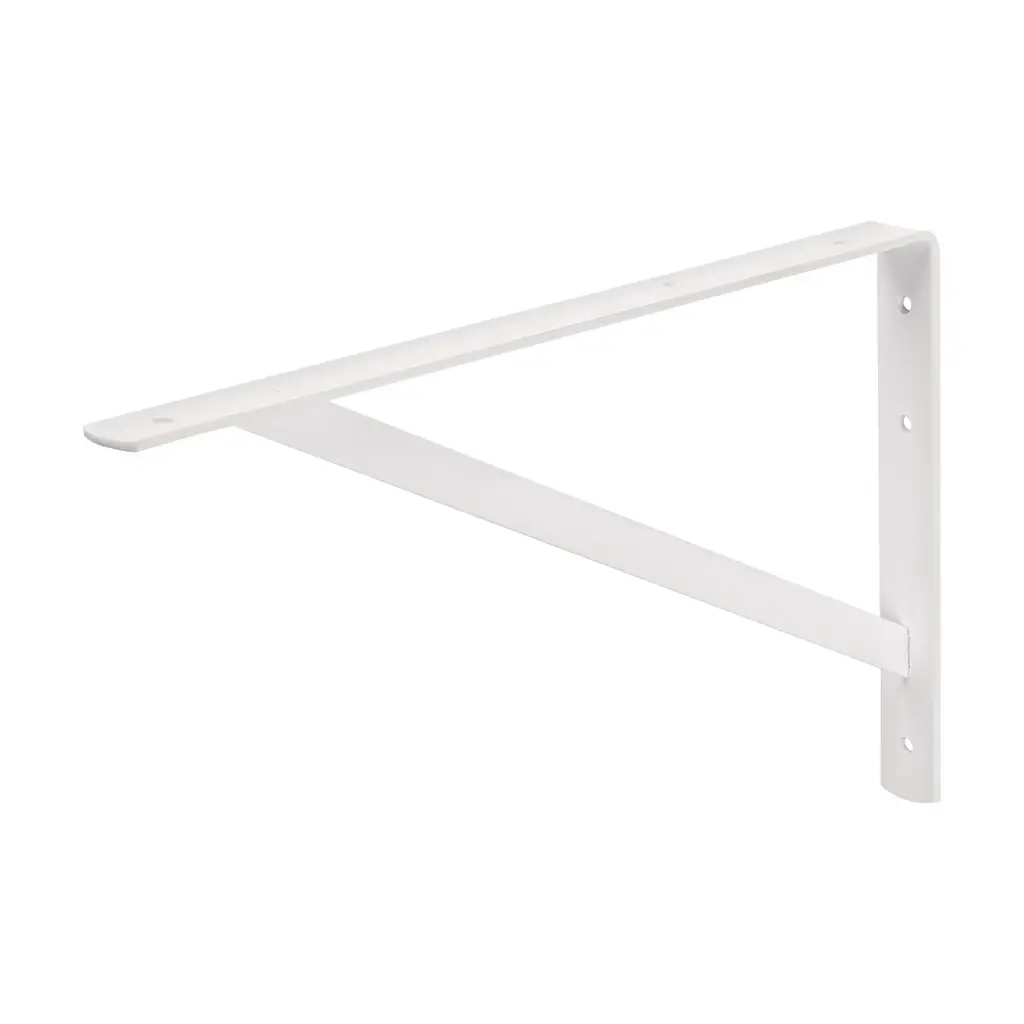 Ménsula de acero reforzada blanca 10 x 16" | Fiero