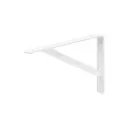 [44670] Ménsula de acero reforzada blanca 8 x 12" | Fiero