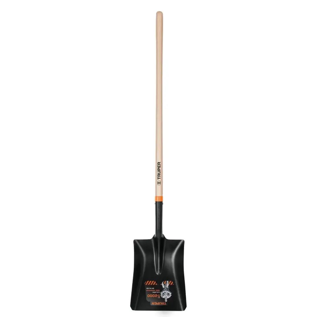 [11391] Pala T-2000 cuadrada tipo español mango largo 41" | Truper
