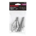 Bolsa sujetadores 1/4"×3" tipo mariposa con 4 pzas | Fiero