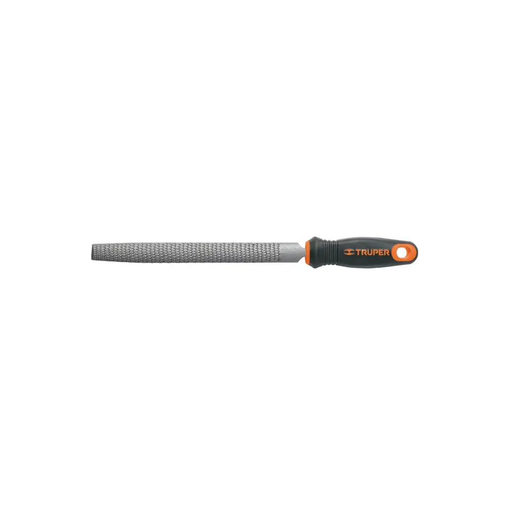 Lima escofina 8" con mango doble inyección | Truper
