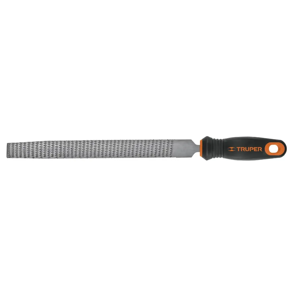Lima escofina 10" con mango doble inyección | Truper