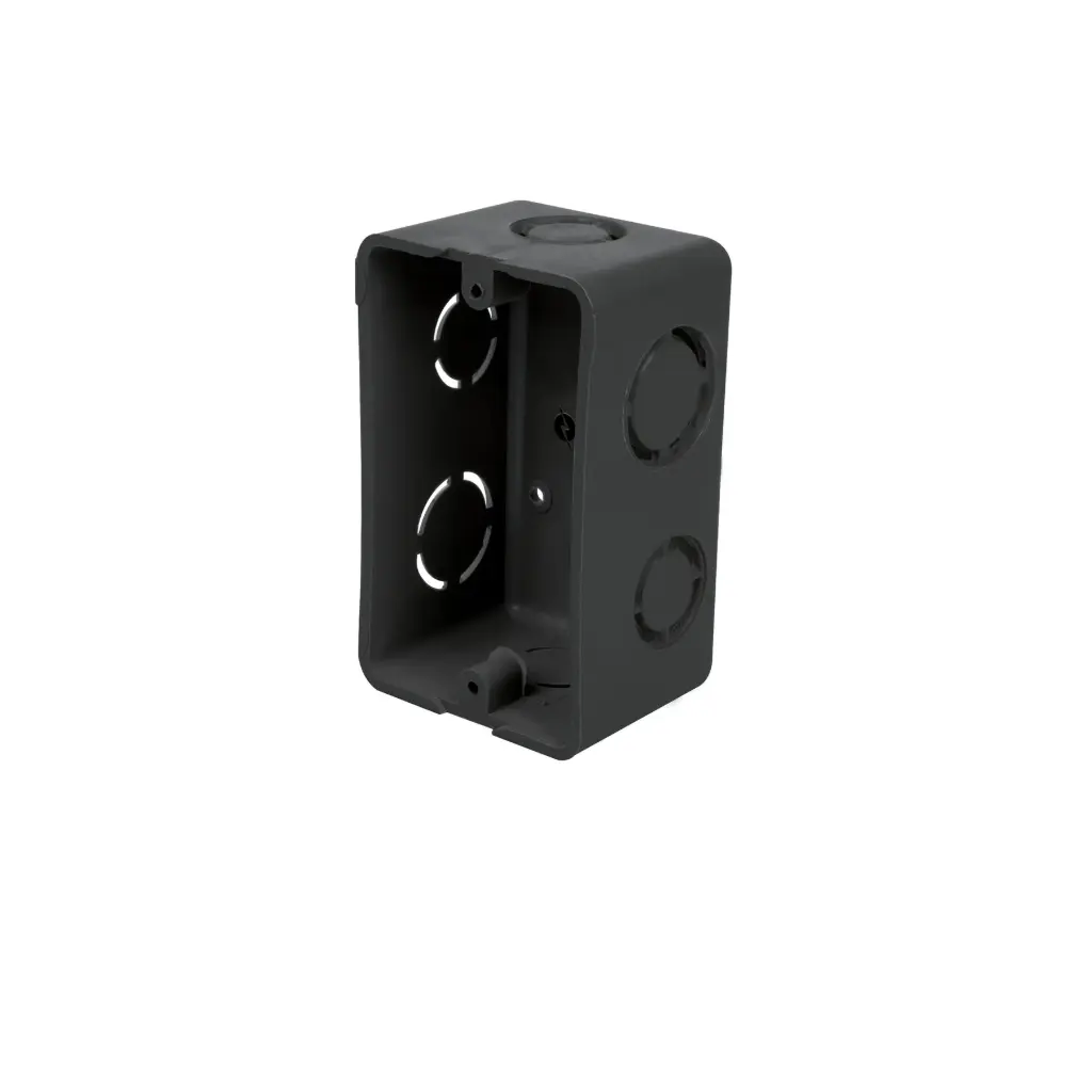 Caja tipo chalupa 2" x 4" plástica | Volteck