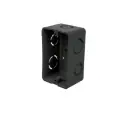Caja tipo chalupa 2" x 4" plástica | Volteck